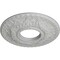 Ekena Millwork Hurley Ceiling Medallion (Fits Canopies up to 7 1/4"), 22 1/8"OD x 7 1/4"ID x 1 3/4"P, Frost CM26HUFRF - alternate 2